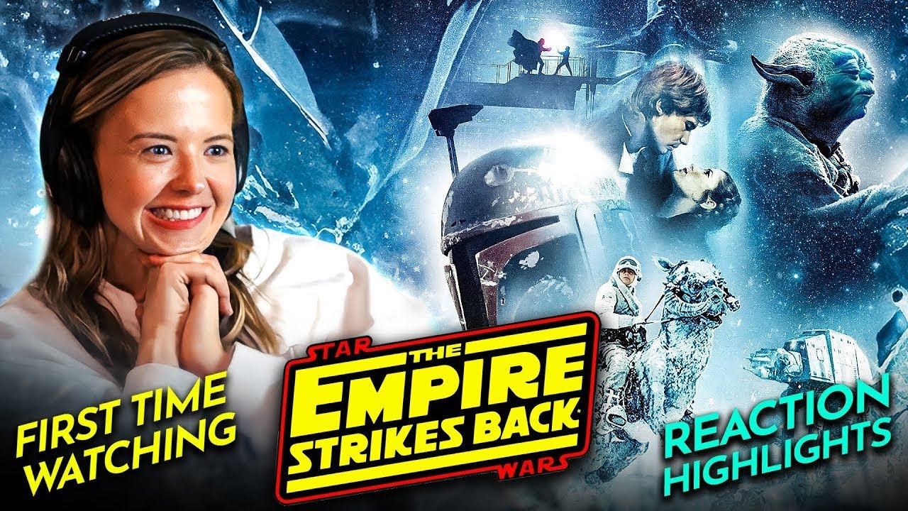 Mia fully invested in THE EMPIRE STRIKES BACK (1980) Movie Reaction FIRST TIME WATCHING [Reissue]
