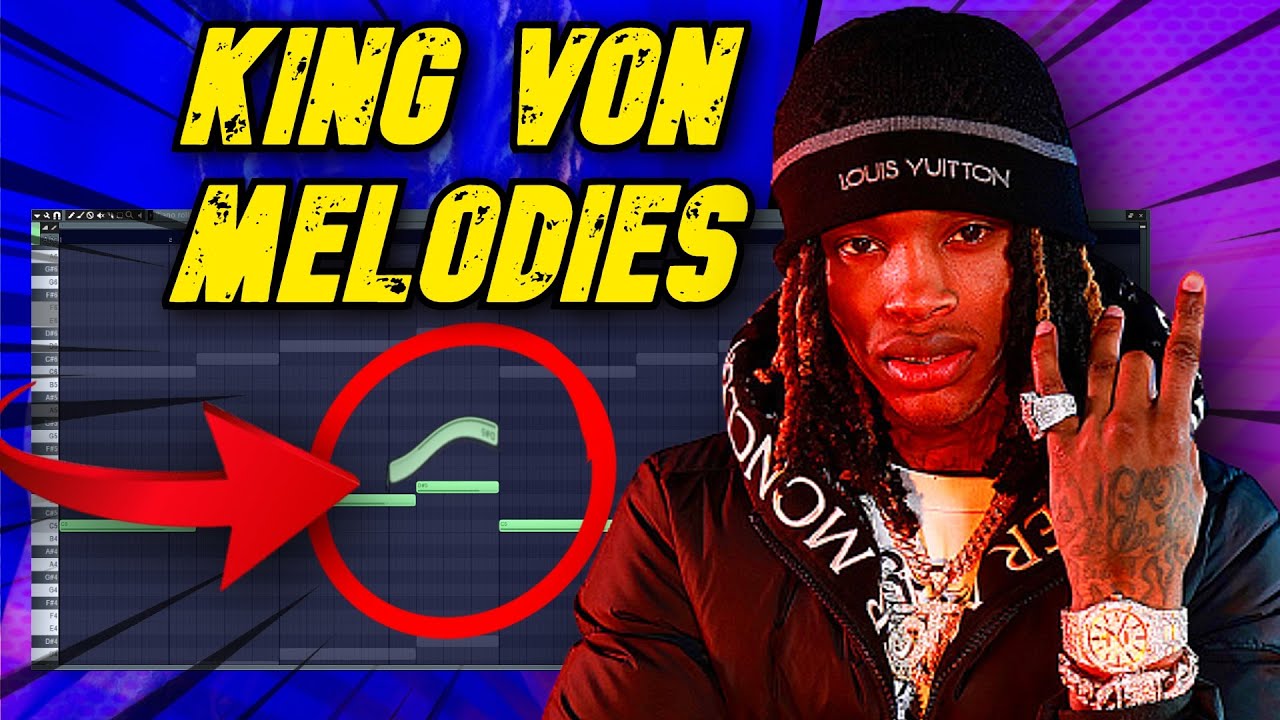 How To Make Melodies For King Von in FL Studio