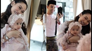 Comel Tak Tertahan Anak Sulung Raysha Rizrose Raiya Nadine Dah Jadi Tumpuan Ramai