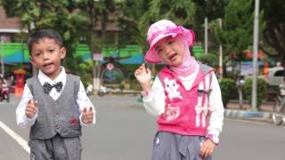 Lagu anak - Lampu Lalu Lintas - Raisha Zhafirah & Aufananta Raka - TK At-taqwa Bondowoso