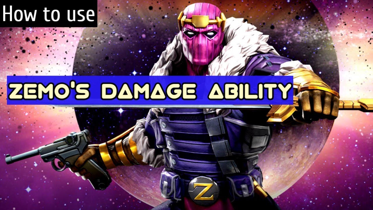 Ranking Up Baron Zemo and Showing You his Best Damage Ability - Marvel ...