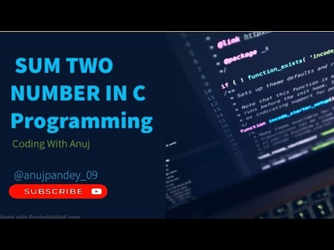 How To Add Two Number in C Language Tutorial | Step-by-Step Guide" 🌟 ...