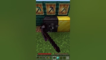 Minecraft pickaxe logic be like 🧐#shorts #minecraft