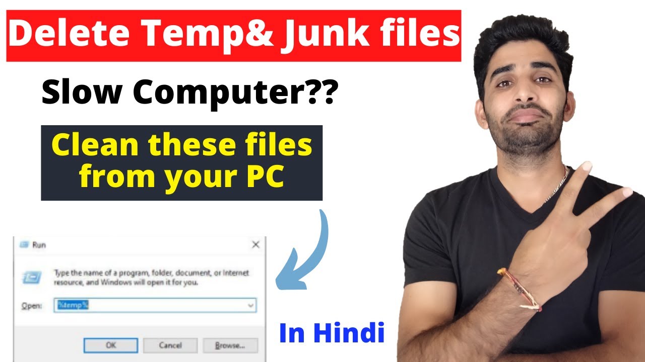 temp windows 10  New Update  How to Delete Temp Files in HP Laptop PC | Clear Temporary/Cache Files on Windows 10