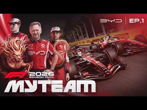 BYD JOINS FORMULA 1 | F1 26 MY TEAM