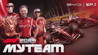 BYD JOINS FORMULA 1 | F1 26 MY TEAM