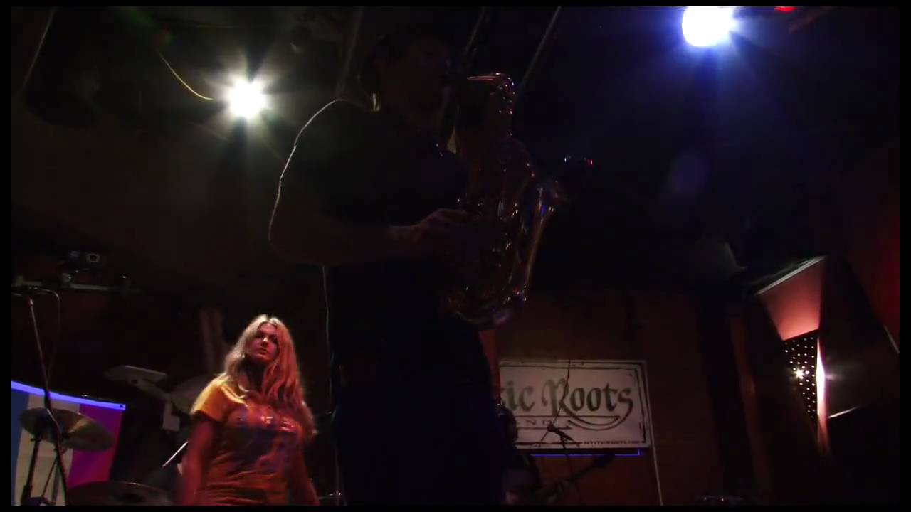 Scott Schipper playing with the Mystic Roots Band
