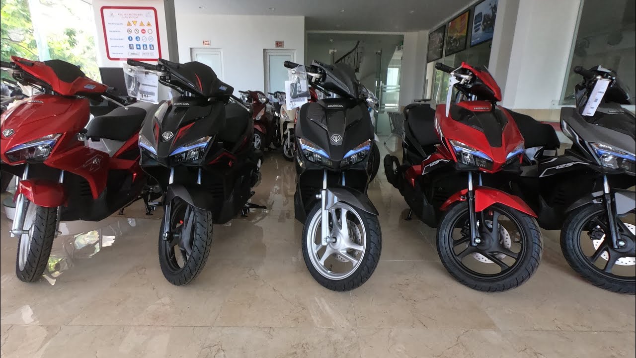 HMT - Honda airblade 2019 4 phiên bản 10 màu phần1 | giá xe || Honda ...