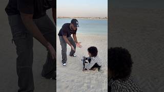 Dad And Son Save A Whale That Washed Up On The Beach