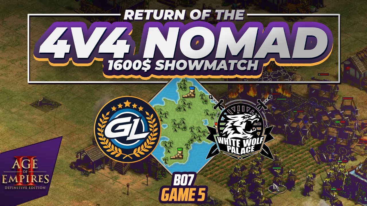 Возвращение шоу-матча «Кочевники» 4 на 4 | GamerLegion против WhiteWolfPalace | Игра 5