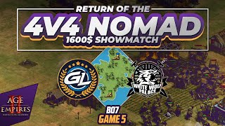 The Return of the 4v4 Nomad Showmatch | GamerLegion vs WhiteWolfPalace | Game 5