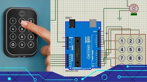 Door Lock Project with Arduino (Proteus)