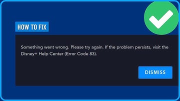 How to Fix Disney Plus Error Code 83 (2025)