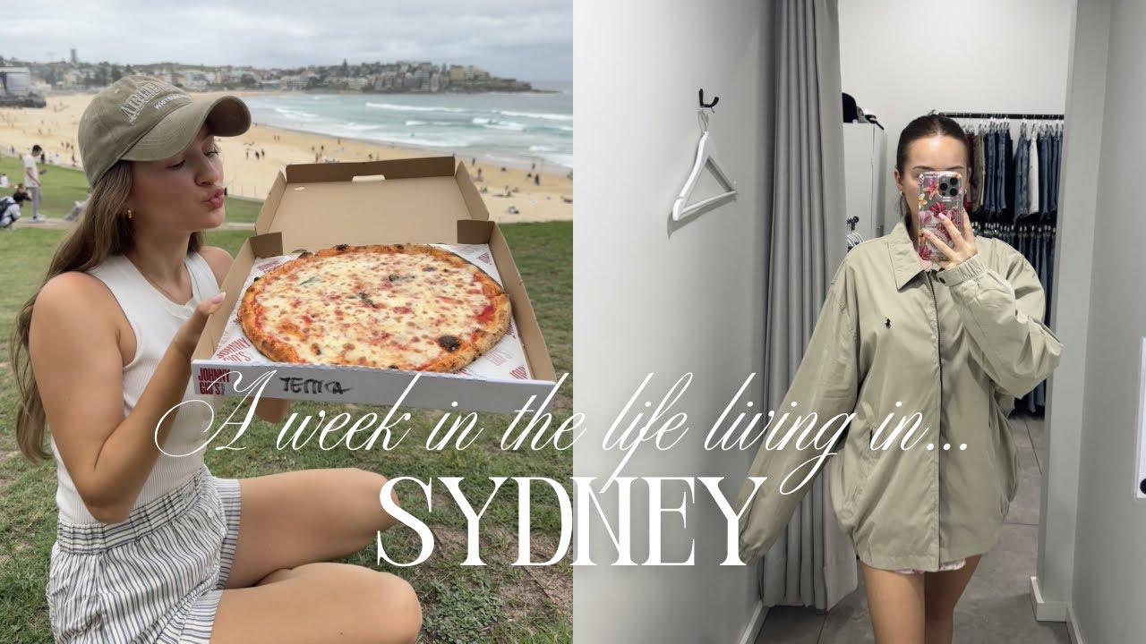 A week in the life Living in Sydney! Yo-chi, Bondi date nights & Newtown🏹🍕⭐️