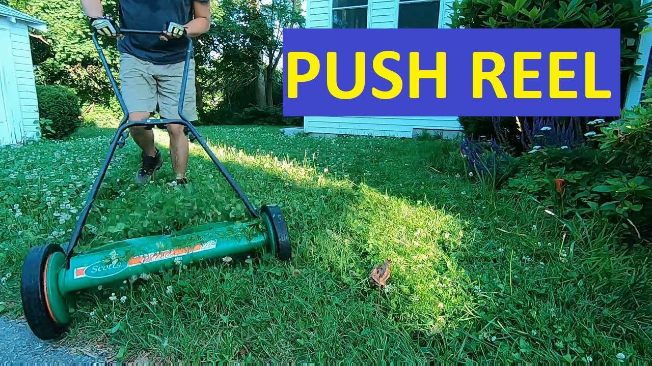 How to Maintain and Use a Reel Mower
