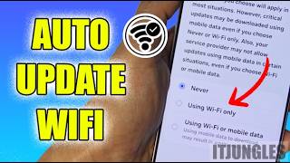 How to Enable/Disable Auto Download Software Update Over Wifi on Galaxy S25 screenshot 1