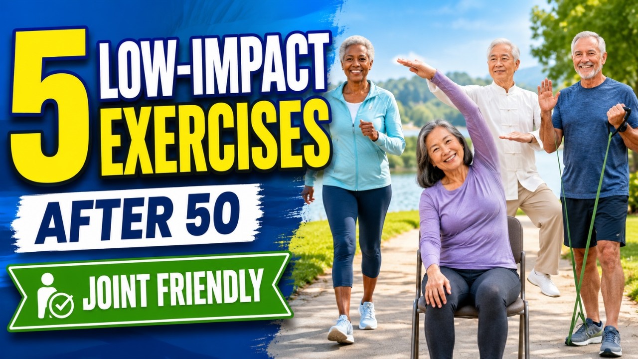 5 Low Impact Activities to Stay Active and Energized After 50 - YouTube