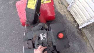 Free 2 Stage Electric Start Snow Blower! Craigslist score!! Brute by Noma 8hp