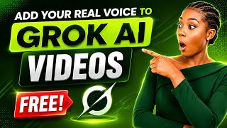 How to Add Your REAL Voice to Grok AI Videos (No Reused Content) | DreamFace Tutorial