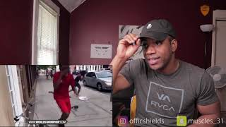 Boyfriend Comes To The Aid Of His Girl Knocking Everybody Out! "Don't Touch My Shorty No More" React