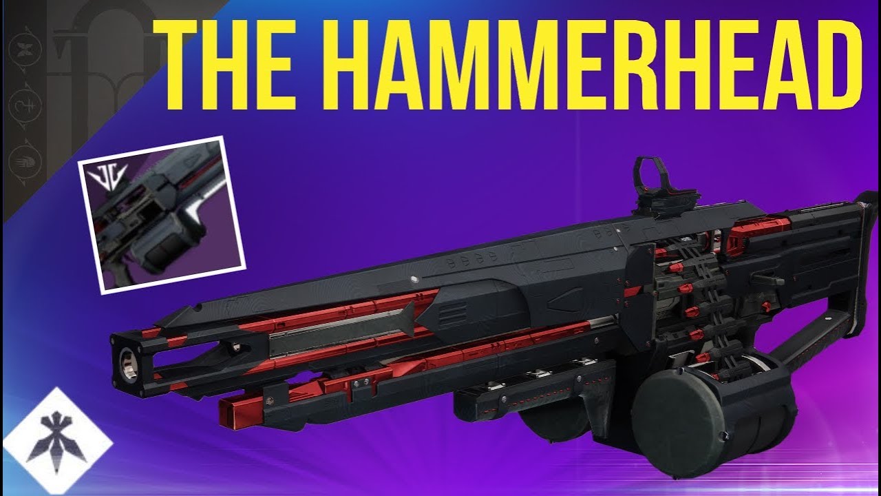 The Legendary Machine Gun! Hammerhead Destiny 2 Black Armory