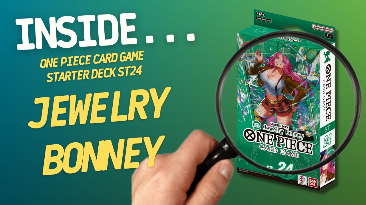 One Piece Card Game Starter Deck Green Jewelry Bonney ST24 | Inside with Joo Ricardo Ep775 One Piece Card Game Starter Deck Green Jewelry Bonney ST24 | Inside with Joo Ricardo Ep775