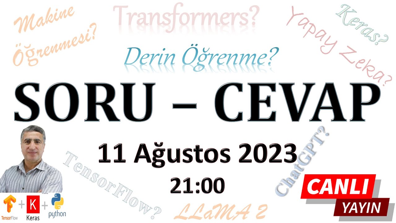 Soru Cevap 11 Ağustos 2023: Yapay Zeka hakkında aklınızdakileri sorun ...