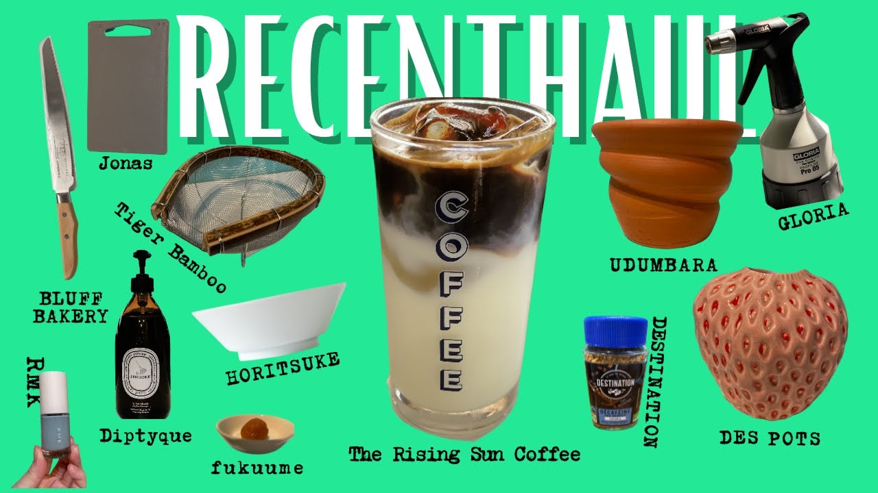 SUB | ep33. recenthaul & breaking news | 最近の購入品と2022年上半期に買ってよかったものたち、最後に小さなお知らせ