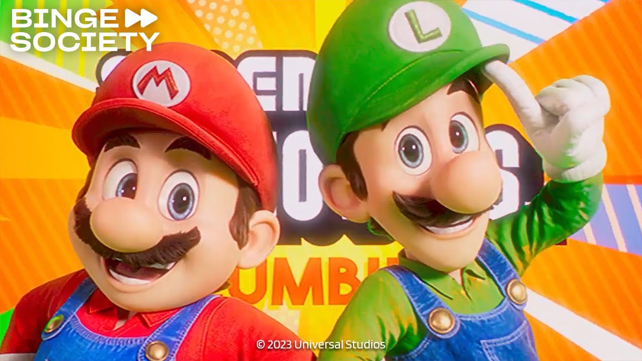 Rapping Mario The Mario Rap Scene - The Super Mario Bros. Movie (2023) - YouTube