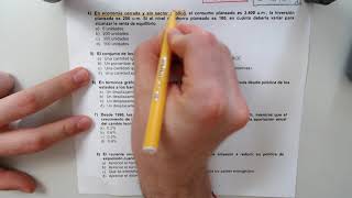 Examen MACROECONOMIA JUNIO 2015 (Tipo A) UNED | Examen Resuelto (ADE) |PARTE 1