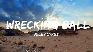 Miley Cyrus - Wrecking Ball (Lyrics)  || Harmon Music Resimi