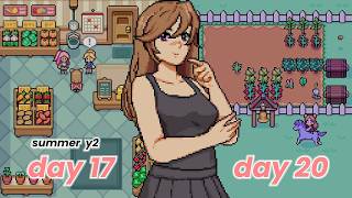 Fields of Mistria | Y2 Summer: Part [5] (Days 17-20) // Easy Gameplay