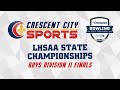 Crescent city sports prep bowling  lhsaa championships div ii boys finals