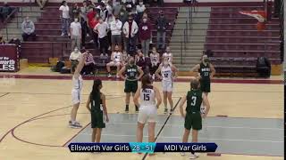 EHS JV/Var Girls Basketball vs. MDI 12/14/21