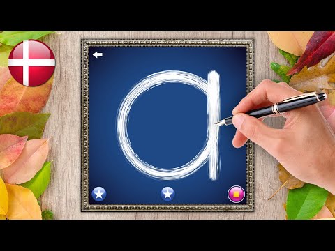 Video: Hvordan Tegne Alfabetet