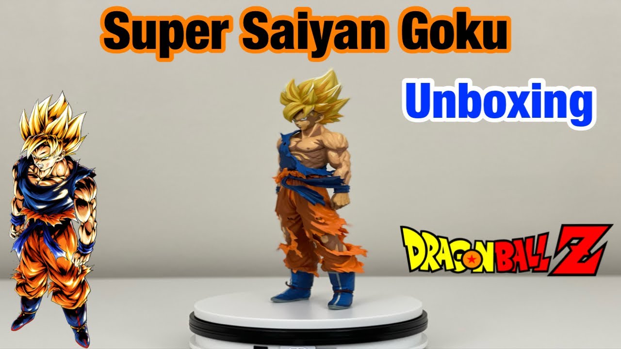 Figura Dragon Ball Z Goku Super Sayajin Super Master Bandai