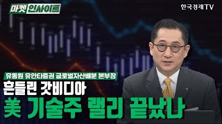 흔들린 갓비디아…美 기술주 랠리 끝났나 (유동원) / 투자전략 / 한국경제TV