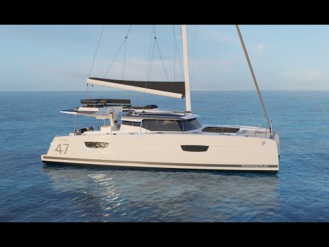 ⁣New 2025 Fountain Pajot 47 Sailing Catamaran Video Walkthrough Review By: Ian van Tuyl