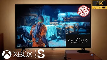 The Callisto Protocol New Patch Xbox Series S Gameplay (LG TV 4K HDR)