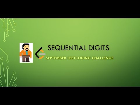 Sequential Digits |