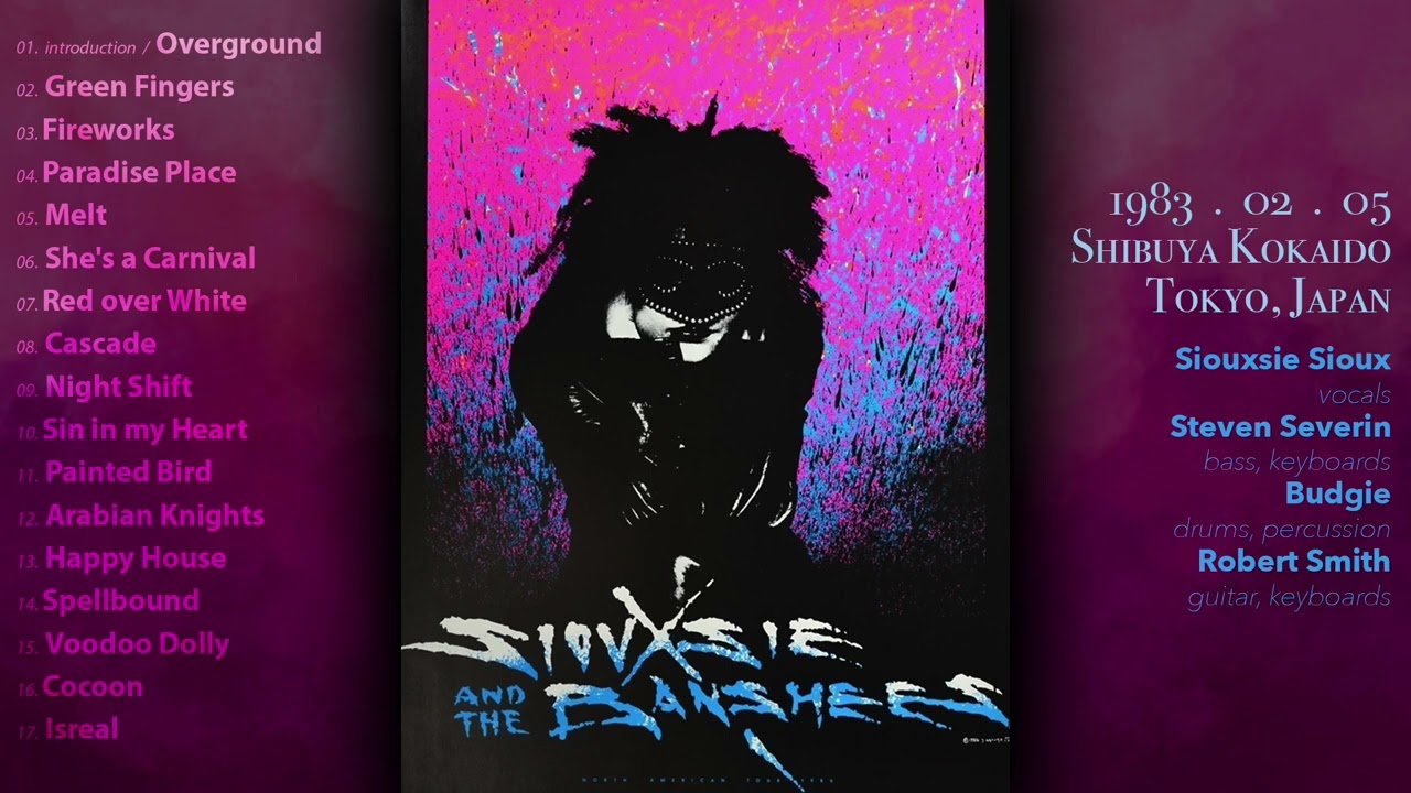Siouxsie & the Banshees | LIVE 1983/02/05 - Japan (with