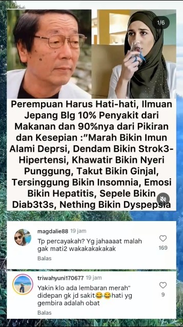 90% Penyakit Datang dari Pikiran! 😱 Hati-Hati Perempuan!”#terungkap #shorts #terending