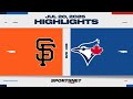 MLB Highlights Giants Vs Blue Jays July 20 2025 MLB Highlights Giants Vs Blue Jays July 20 2025