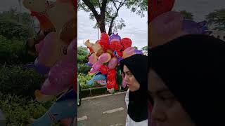 balon bebek angsa sepiderman