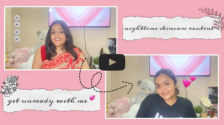 GET UNREADY WITH ME | NIGHTTIME SKINCARE ROUTINE (UPDATED) | BUBBLE YUM