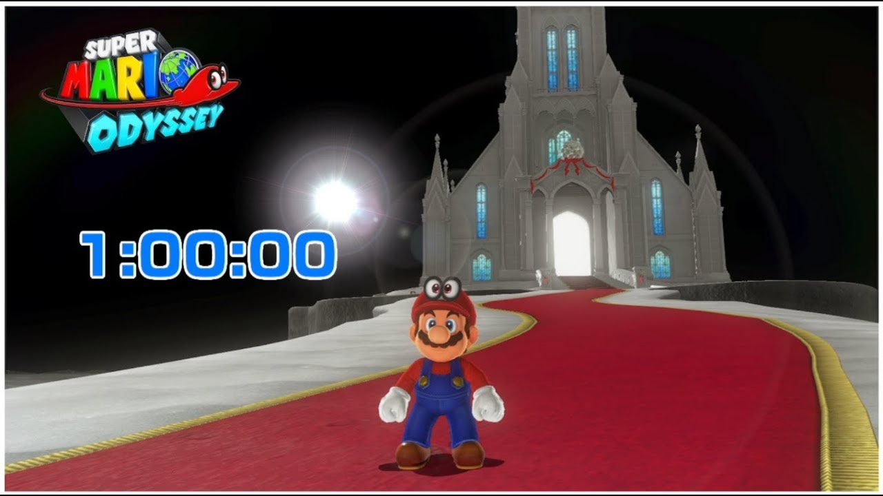Super Mario Odyssey (Former) World Record Speedrun in 1:00:00