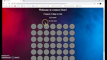 Connect Four Game Build With Basic HTML,CSS&JS||Watch how it works #html #js #css