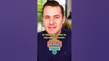 Iconic - Meaning, Pronunciation, Synonyms and an Example Sentence (English Word of the Day)