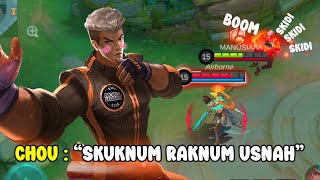 Chou skuknum raknum usnah - SCRIPT SOUND SKILL HERO CHOU MOBILE LEGENDS by MuhRoab GM