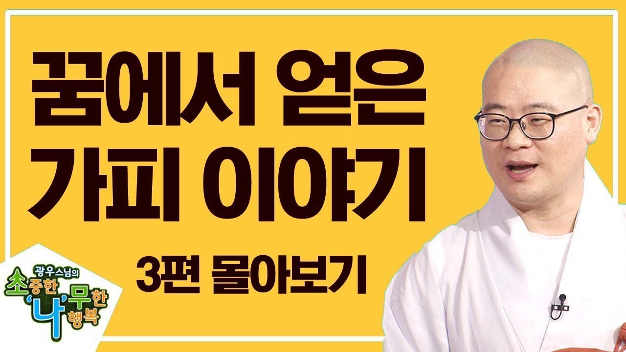 꿈에서 얻은 가피 이야기 [광우스님 소나무 3편 몰아보기]